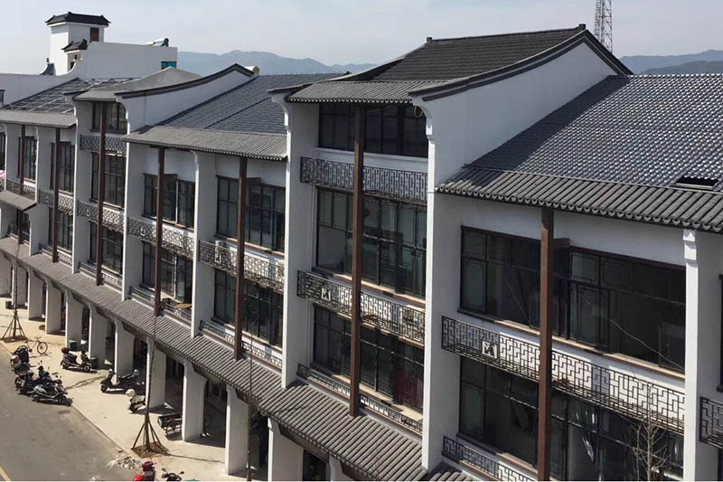 Orașul Shaoxing Shengzhou Districtul Pu Kou Proiect municipal de renovare a acoperișului